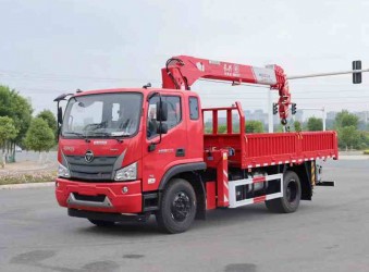 福田瑞沃ES3大金剛隨車吊底盤配4噸，5噸，6.3噸吊機(jī)多少錢？